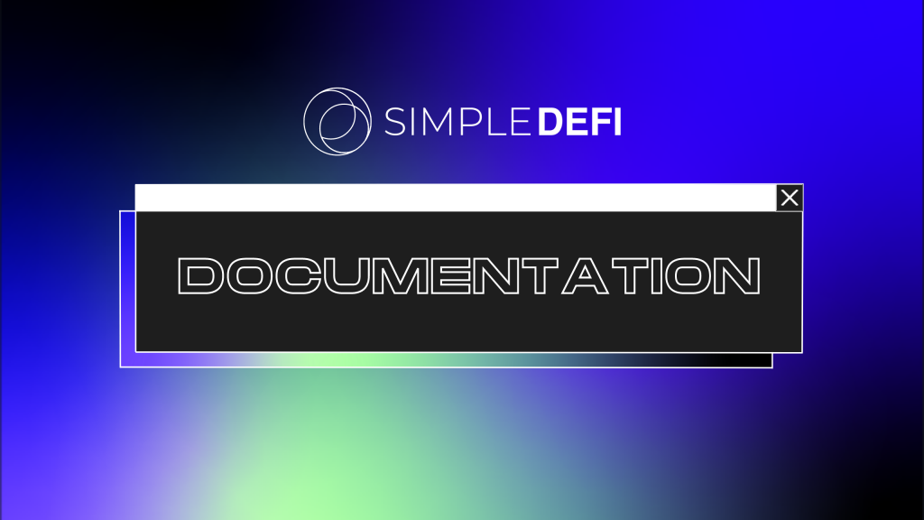 SimpleDEFI Documentation
